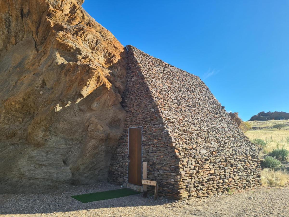 Ferienwohnung Rooiklip Camp Flintstone Exterior foto
