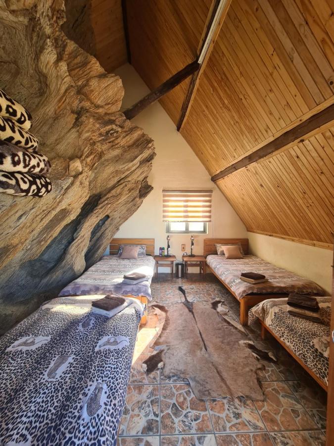 Ferienwohnung Rooiklip Camp Flintstone Exterior foto