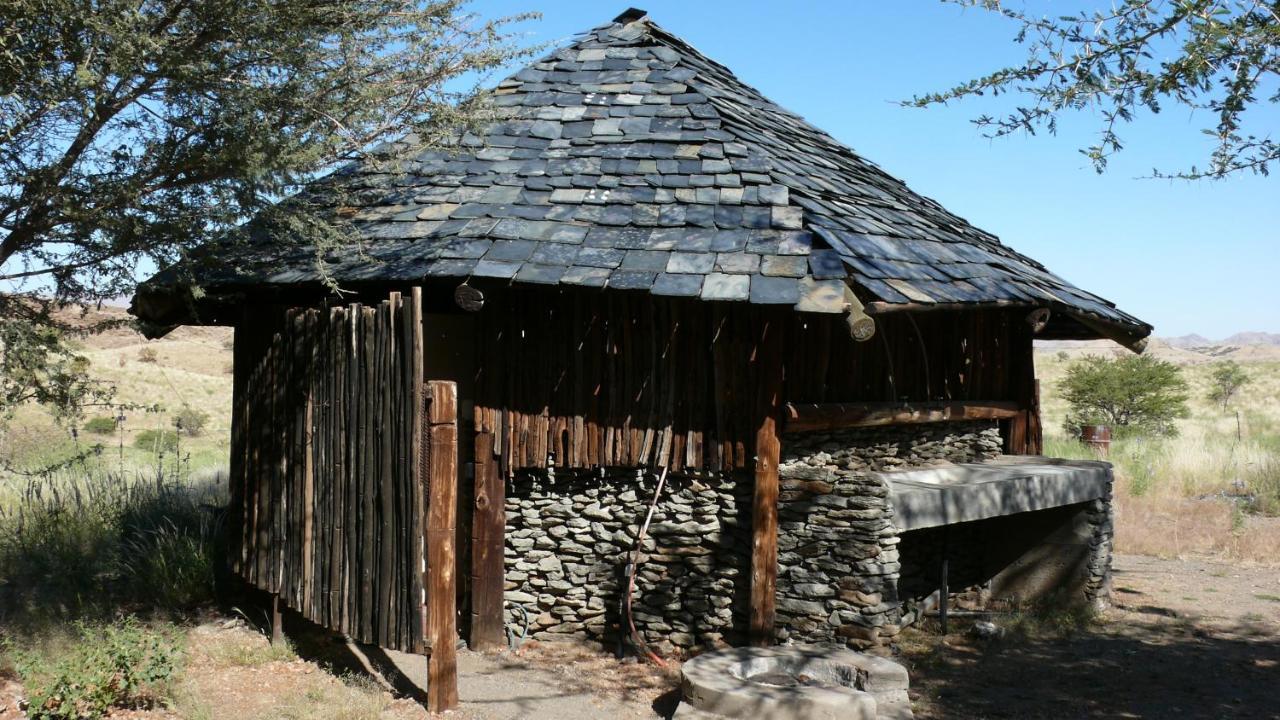Ferienwohnung Rooiklip Camp Flintstone Exterior foto