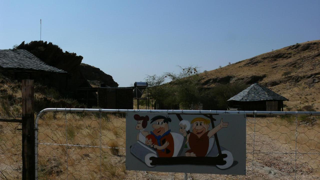Ferienwohnung Rooiklip Camp Flintstone Exterior foto