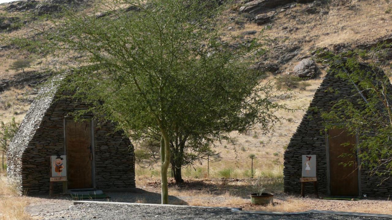Ferienwohnung Rooiklip Camp Flintstone Exterior foto