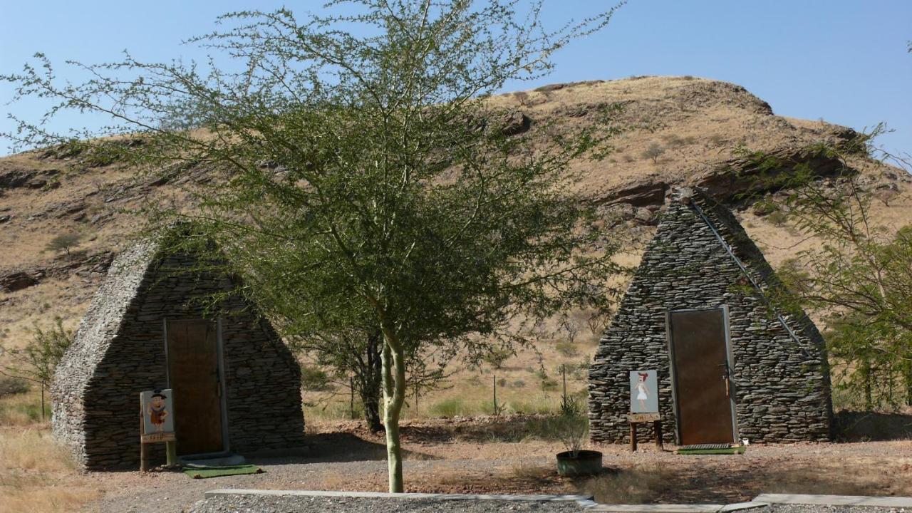 Ferienwohnung Rooiklip Camp Flintstone Exterior foto