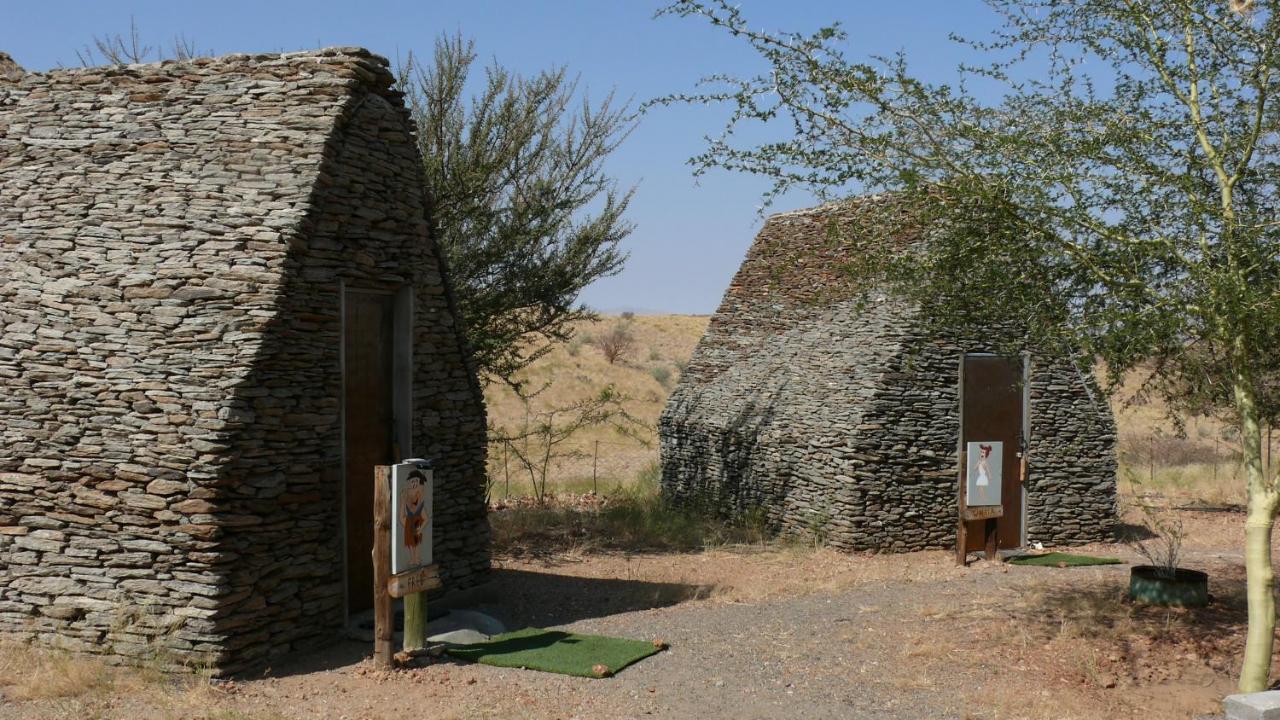 Ferienwohnung Rooiklip Camp Flintstone Exterior foto