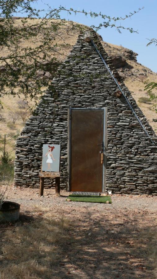 Ferienwohnung Rooiklip Camp Flintstone Exterior foto